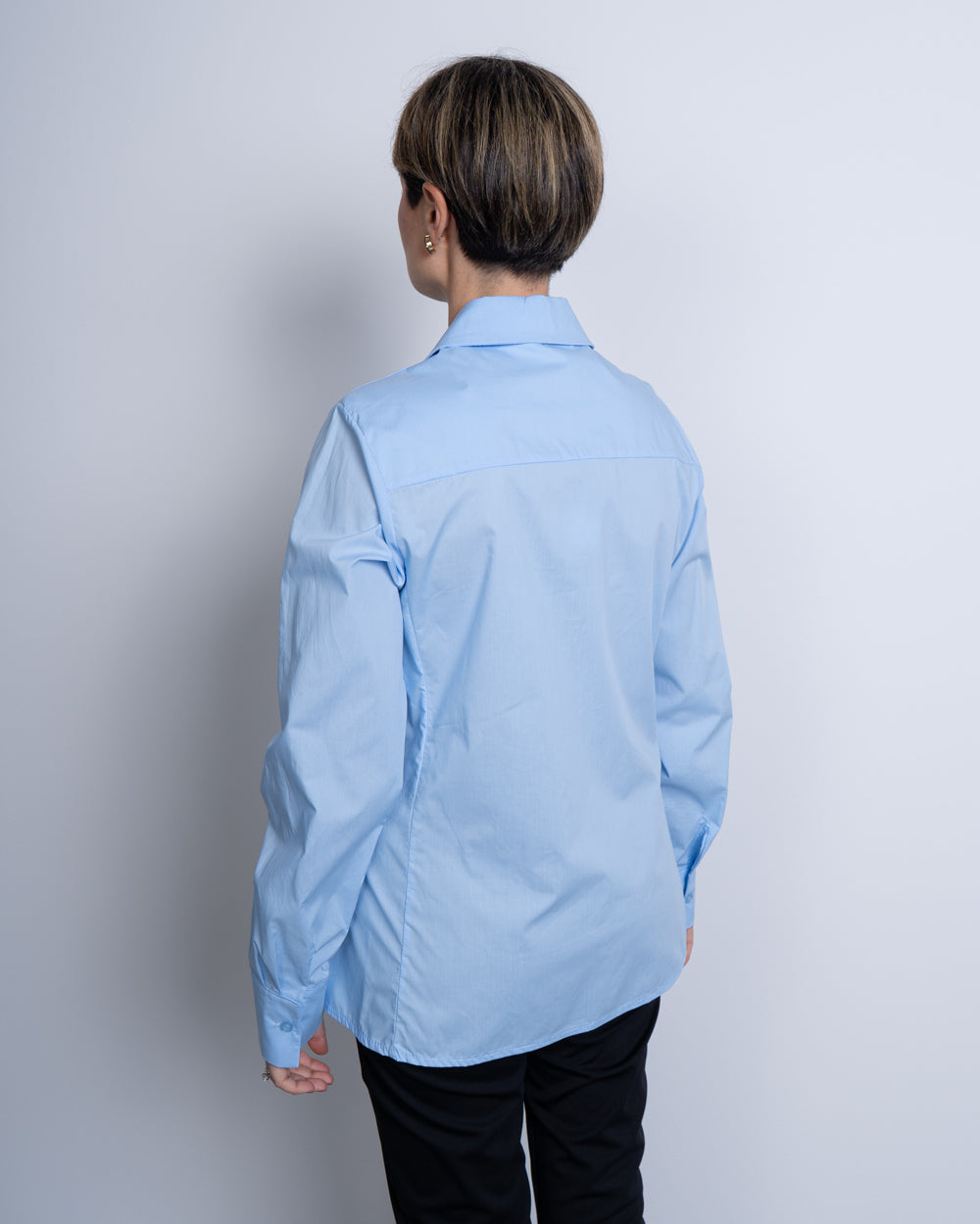 CAMICIA NUCCIA CELESTE