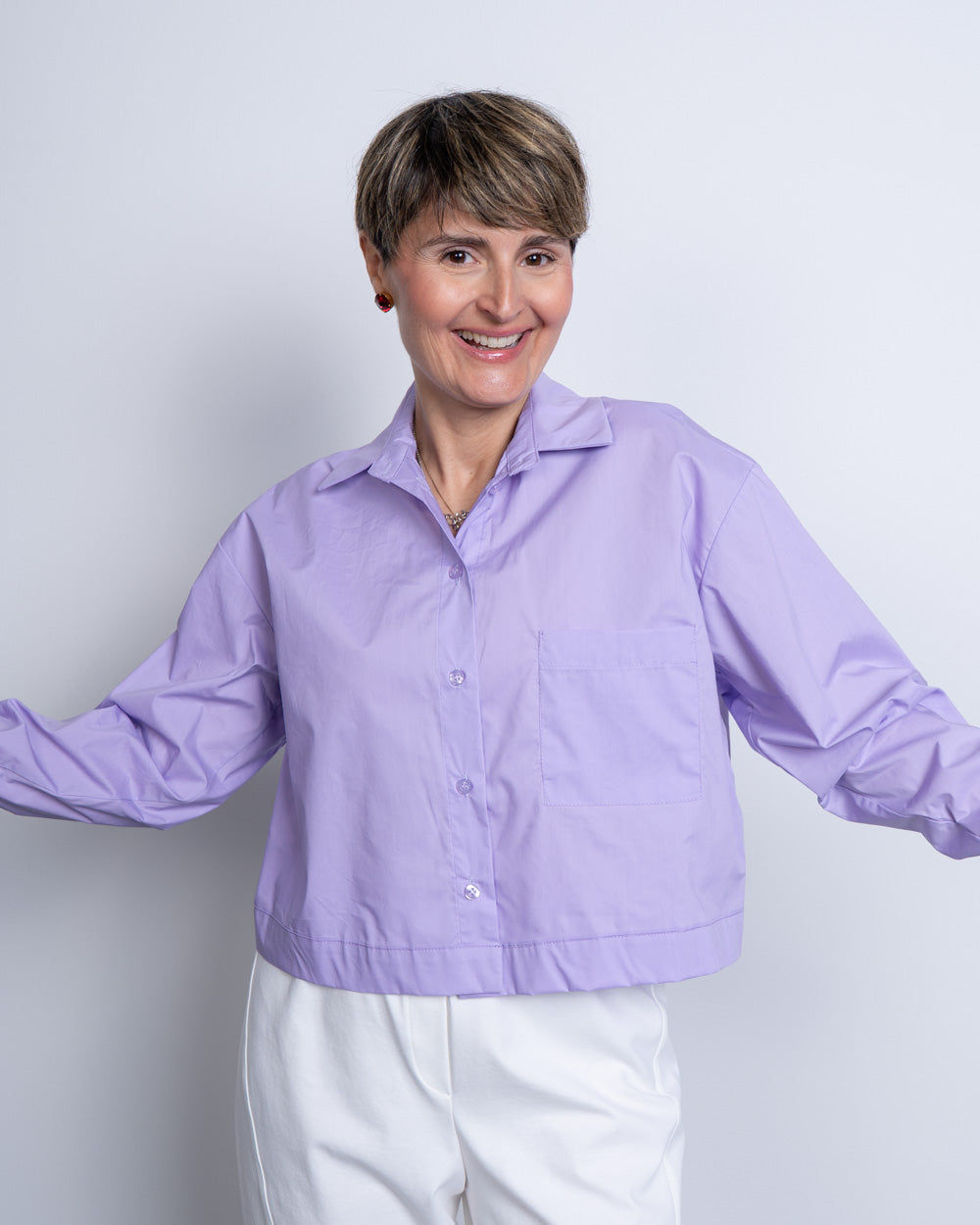 CAMICIA ALE LILLA