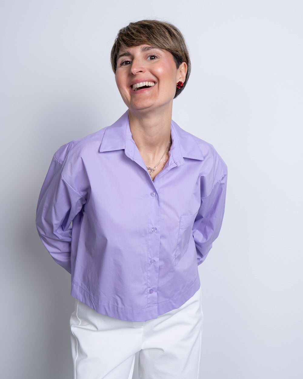 CAMICIA ALE LILLA