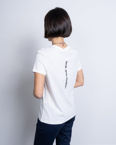 T-SHIRT BLAIR BIANCO/NERO