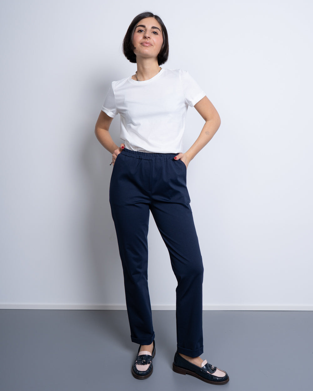 PANTALONE AIDA BLU