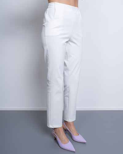 PANTALONE AMBRA BIANCO