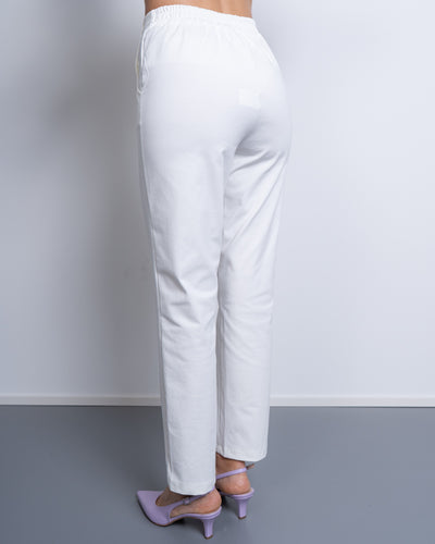 PANTALONE AMBRA BIANCO