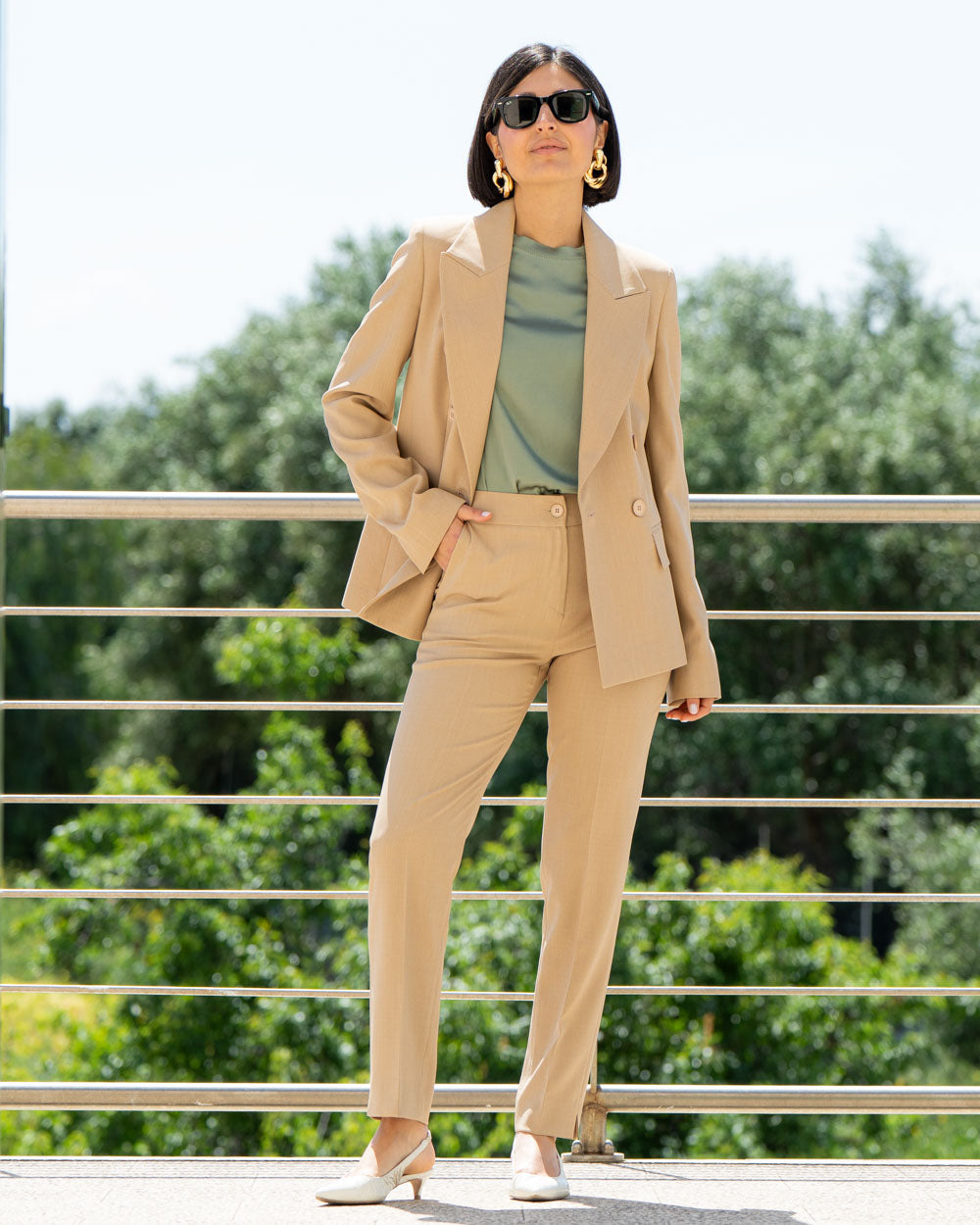 PANTALONE CINDY SABBIA