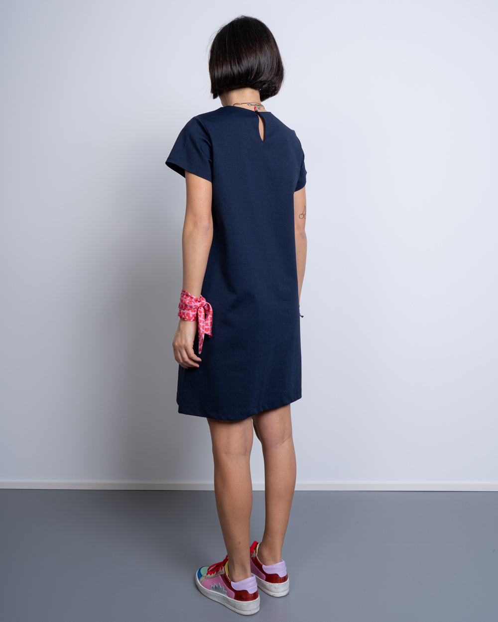 VESTITO ANGELA BLU