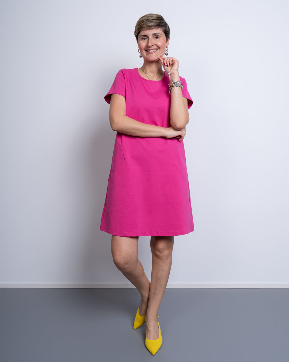VESTITO ANGELA FUXIA