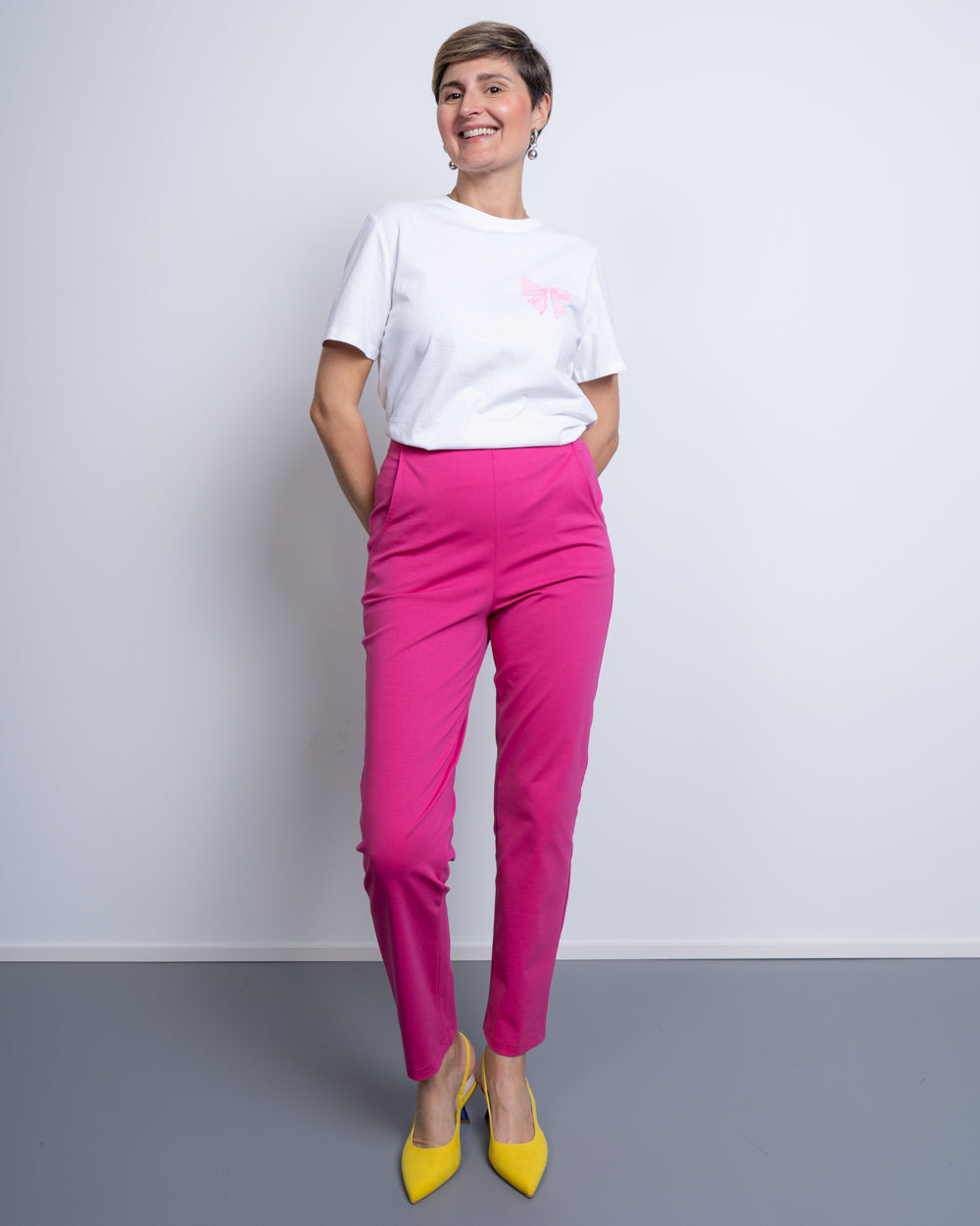 PANTALONE AMBRA FUXIA