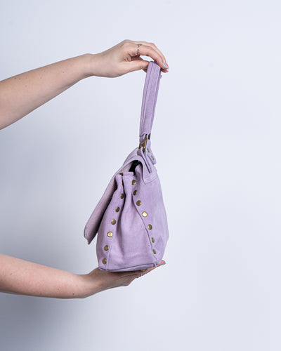 BORSA  STEFY CAMOSCIO LILLA