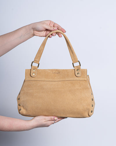 BORSA STEFY CAMOSCIO SABBIA