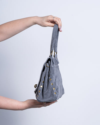 BORSA  STEFY CAMOSCIO GRIGIO
