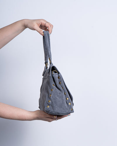 BORSA  STEFY CAMOSCIO GRIGIO