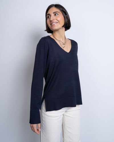 MAGLIONE SILJE BLU