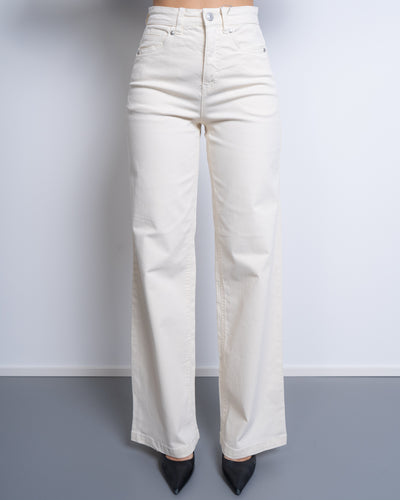 JEANS TWILL BIANCO
