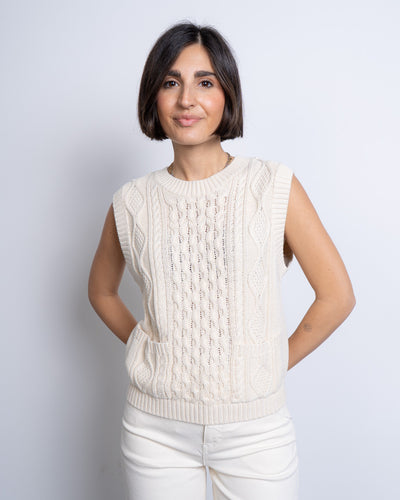 GILET ARWEN BEIGE