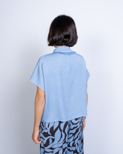 CAMICIA EMILIA CIELO