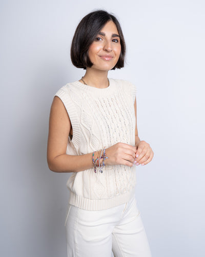 GILET ARWEN BEIGE
