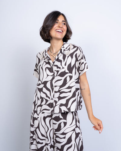 CAMICIA ELETTRA BURRO