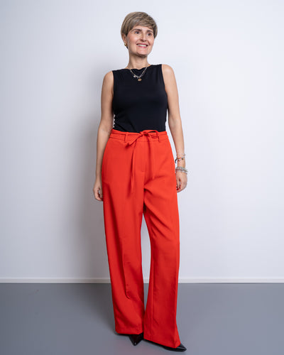 PANTALONE VALENTINA ROSSO