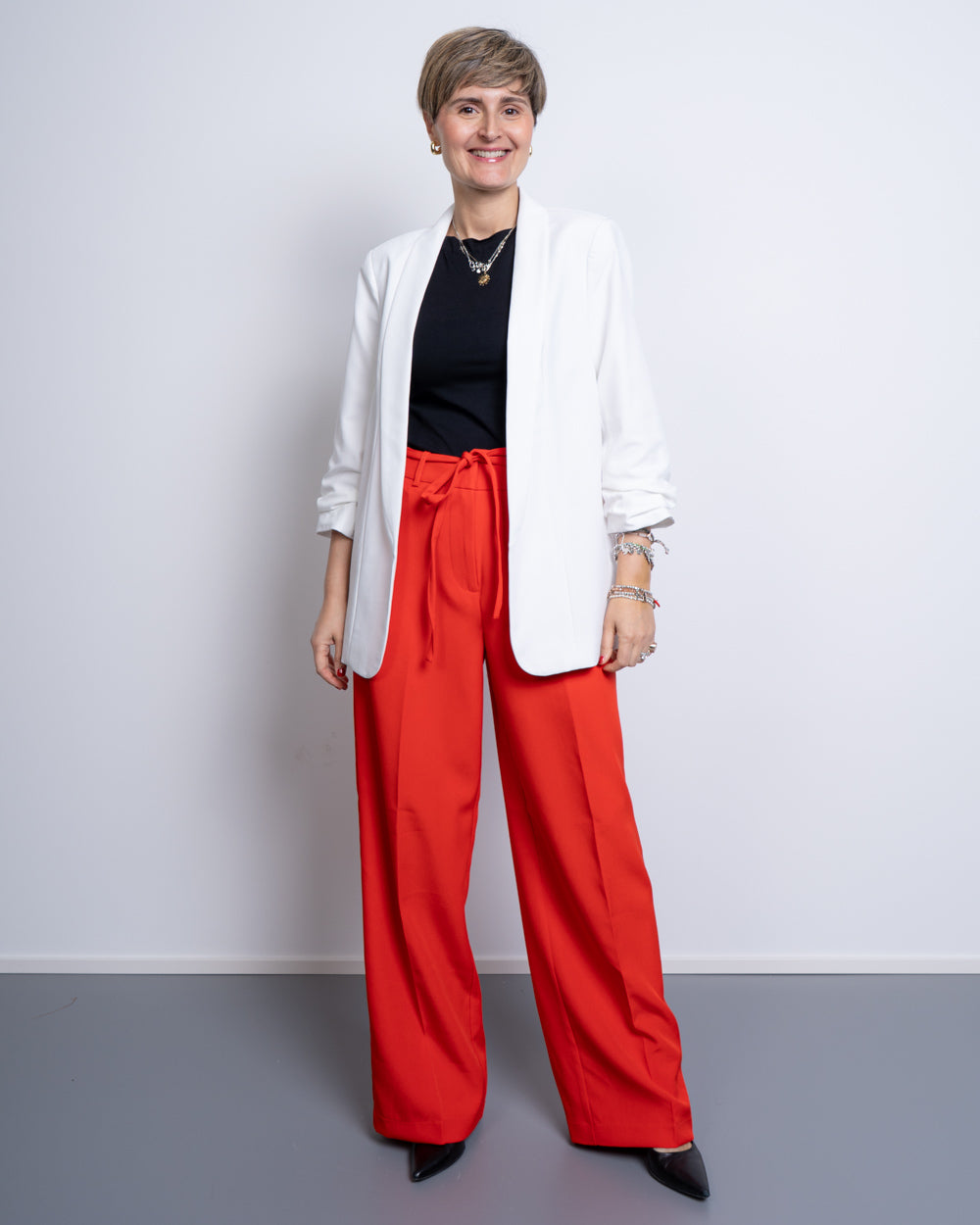 PANTALONE VALENTINA ROSSO