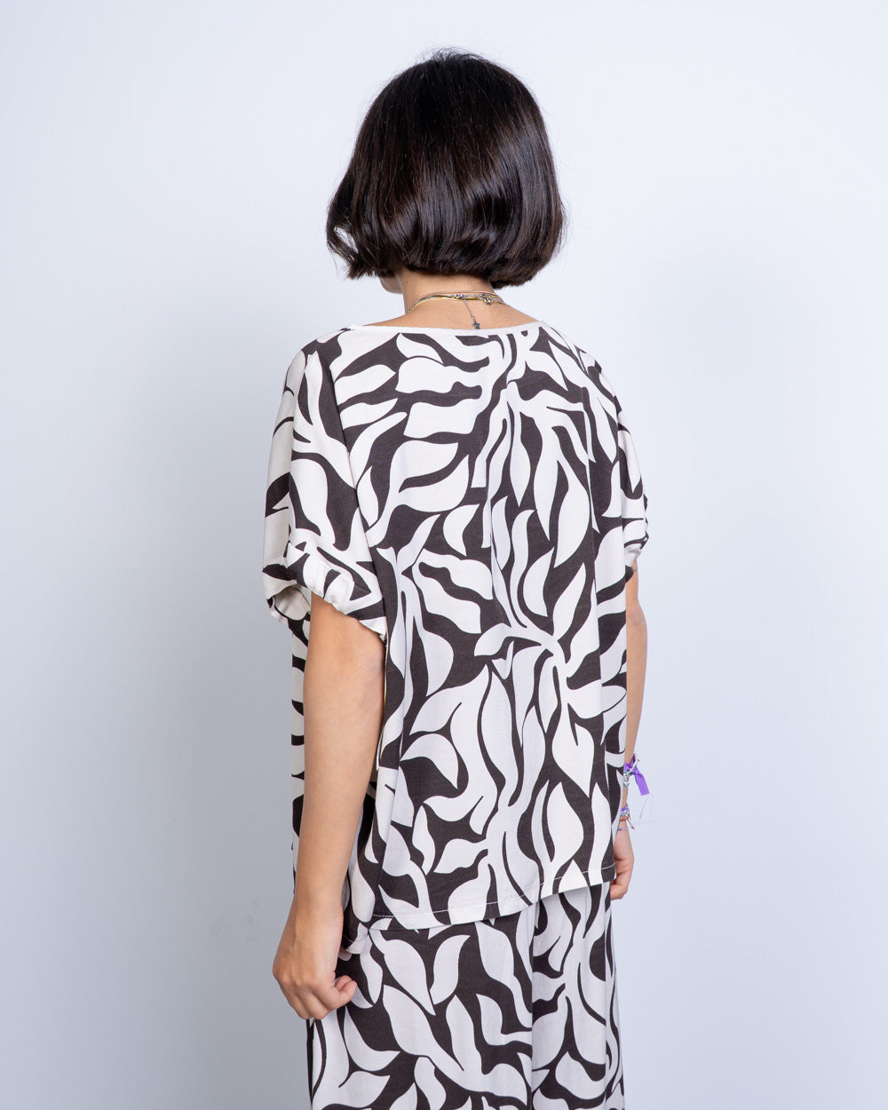 BLUSA ENRICA BURRO