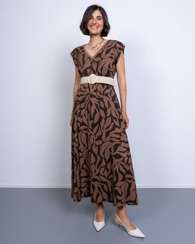 VESTITO ELLEN MANDORLA
