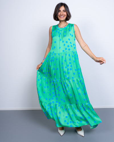 VESTITO TATIANA POIS VERDE