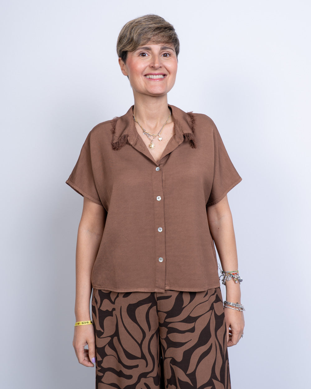 CAMICIA EMILIA MANDORLA