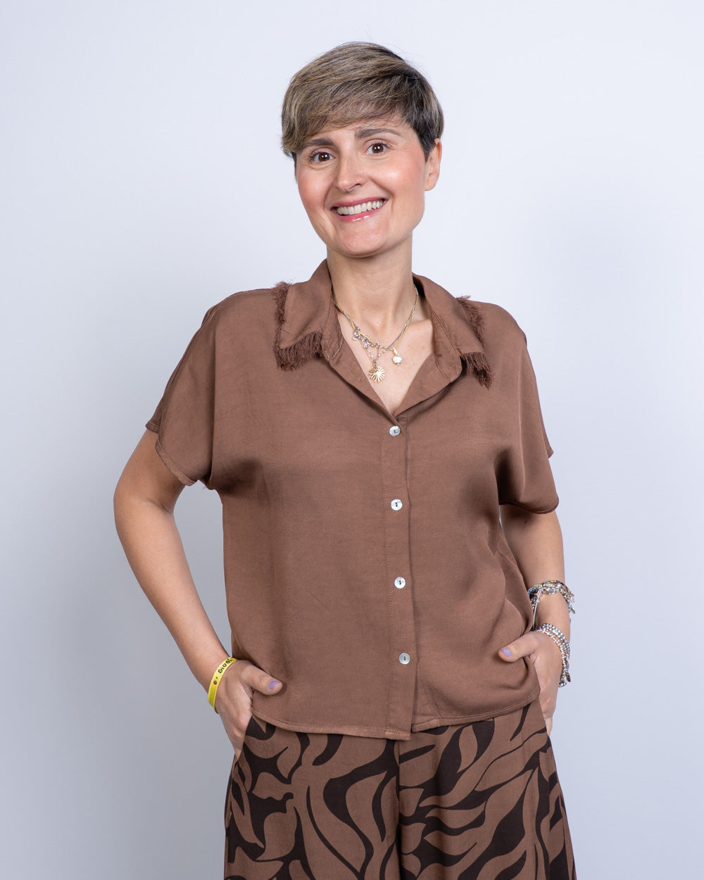 CAMICIA EMILIA MANDORLA