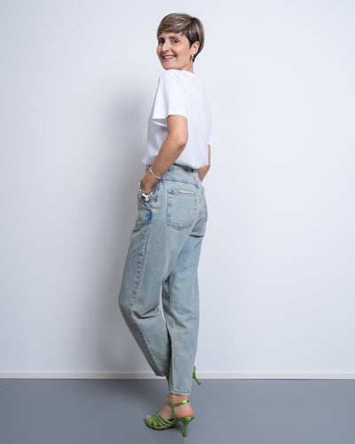 JEANS CLARA SKY DENIM CHIARO