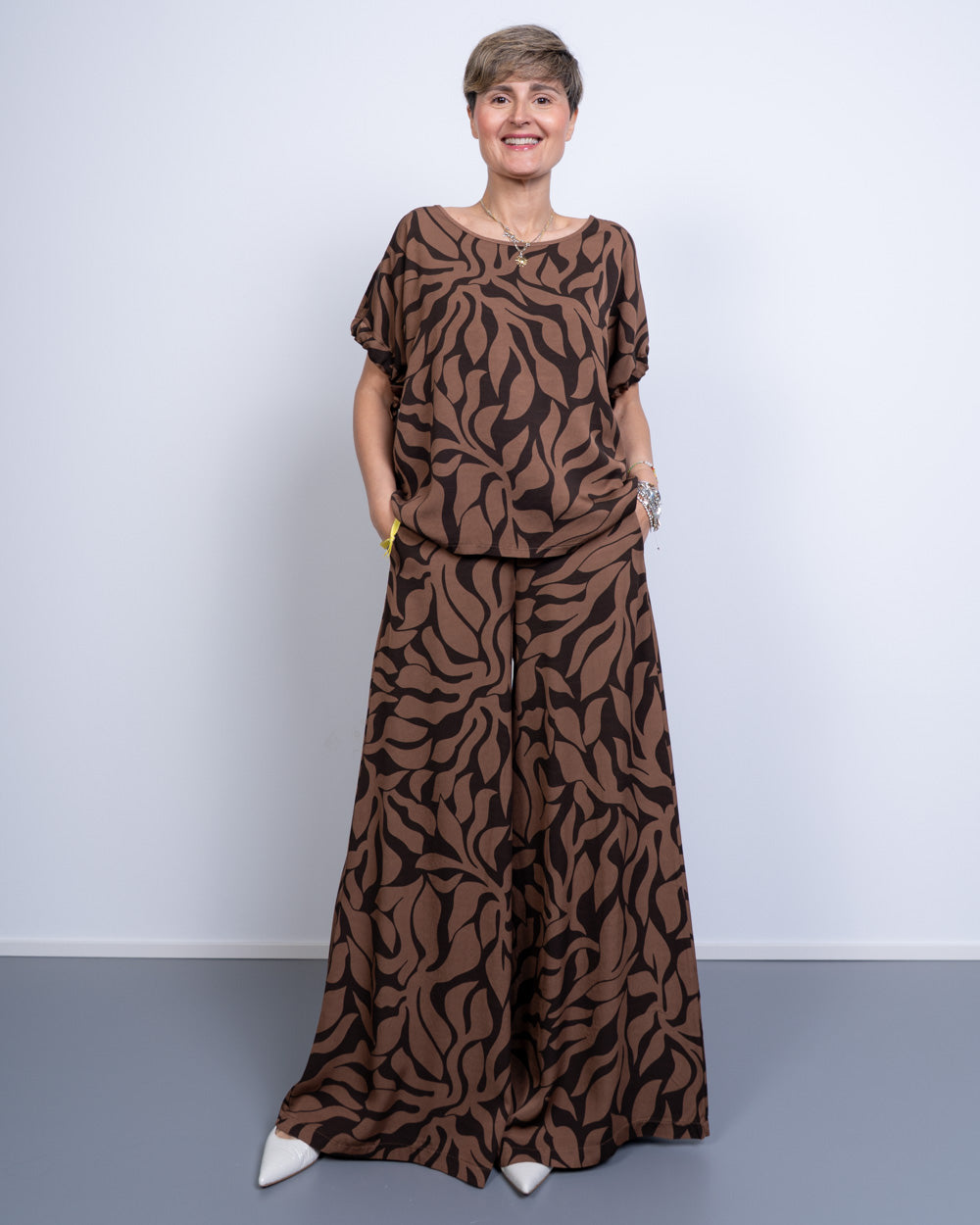PANTALONE EMMA MANDORLA