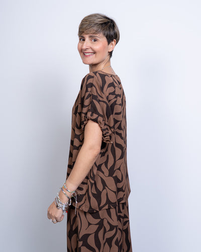 BLUSA ENRICA MANDORLA