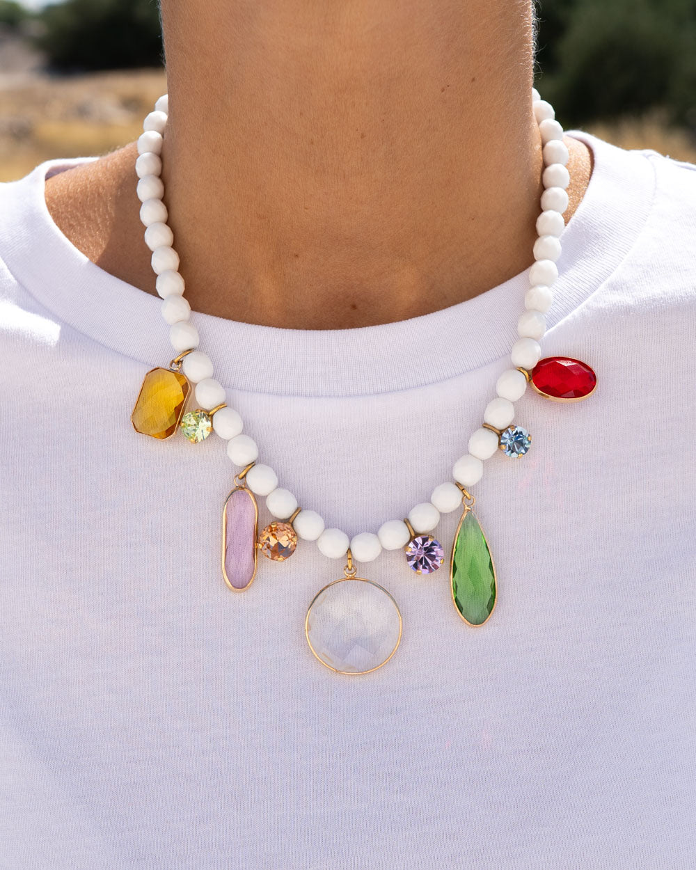 COLLANA MAGIC BIANCO/MULTI
