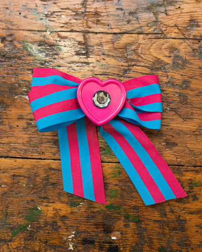 SPILLA ESMERALDA FUXIA/AZZURRO