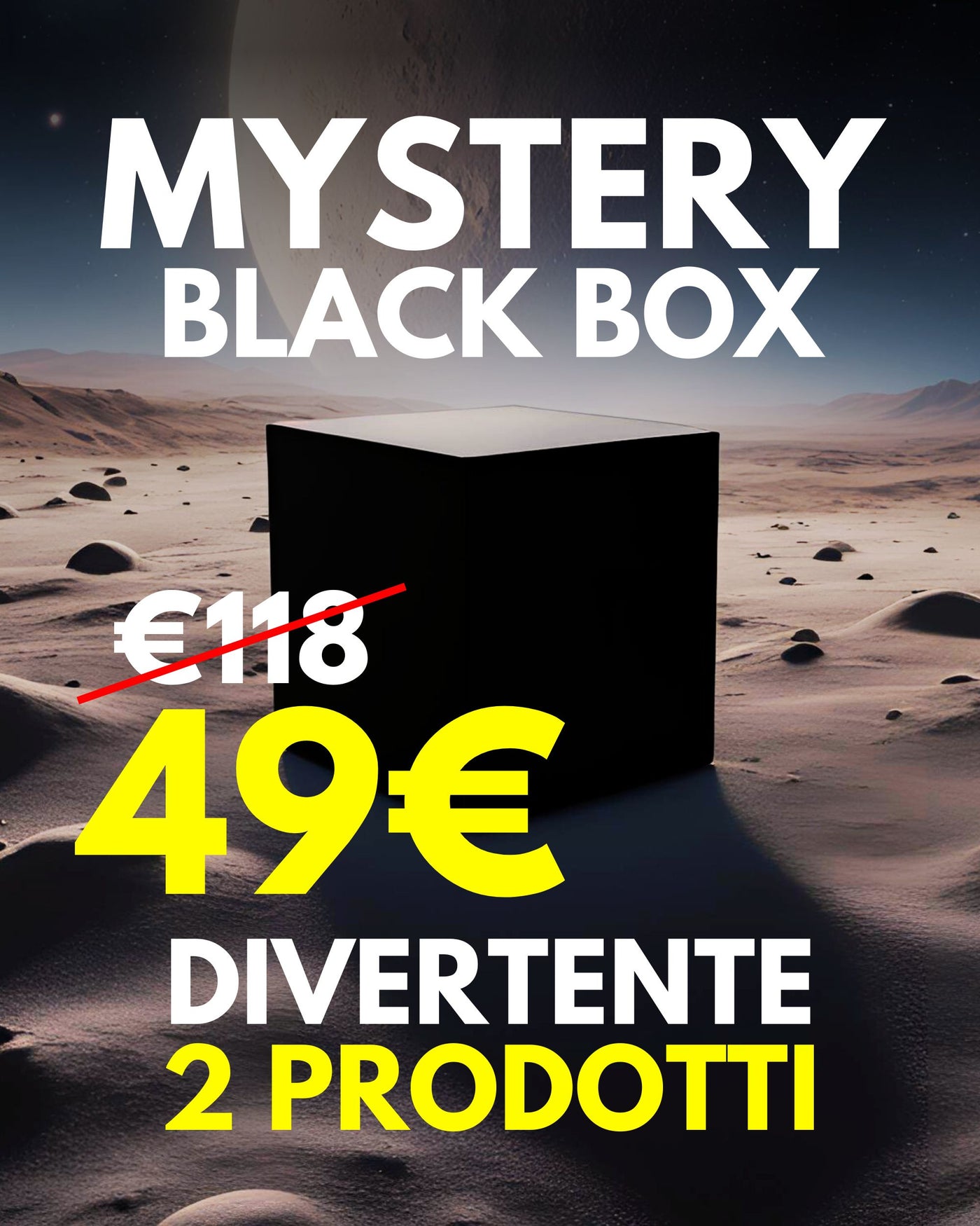MYSTERY BLACK BOX DIVERTENTE