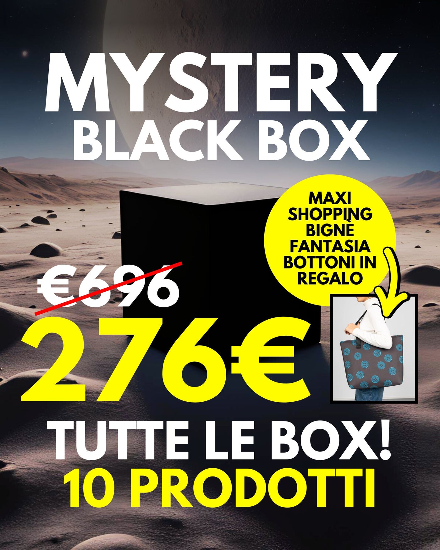 TUTTE LE BOX + MAXI SHOPPING BIGNè BOTTONI in regalo