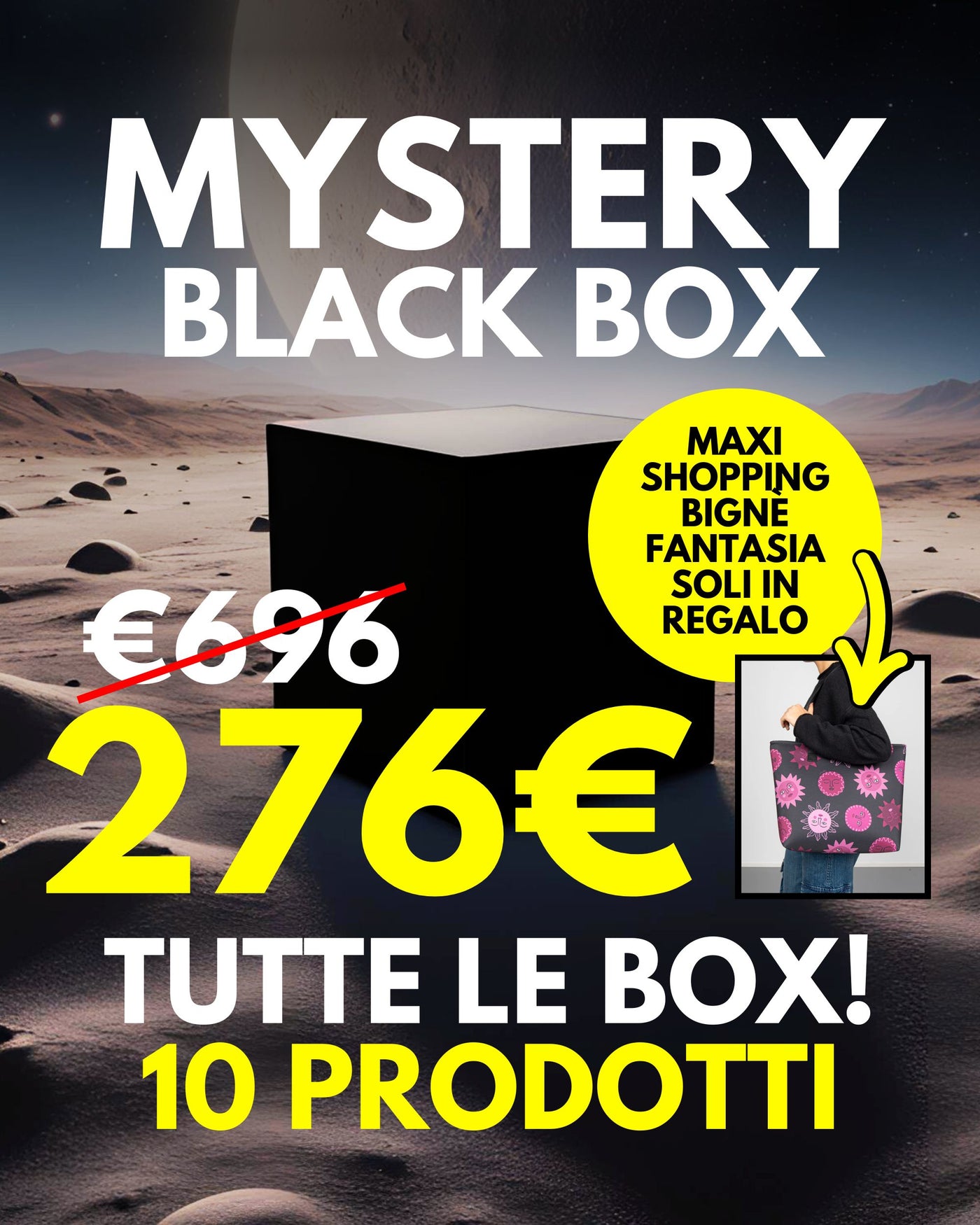 TUTTE LE BOX + MAXI SHOPPING BIGNè SOLI in regalo