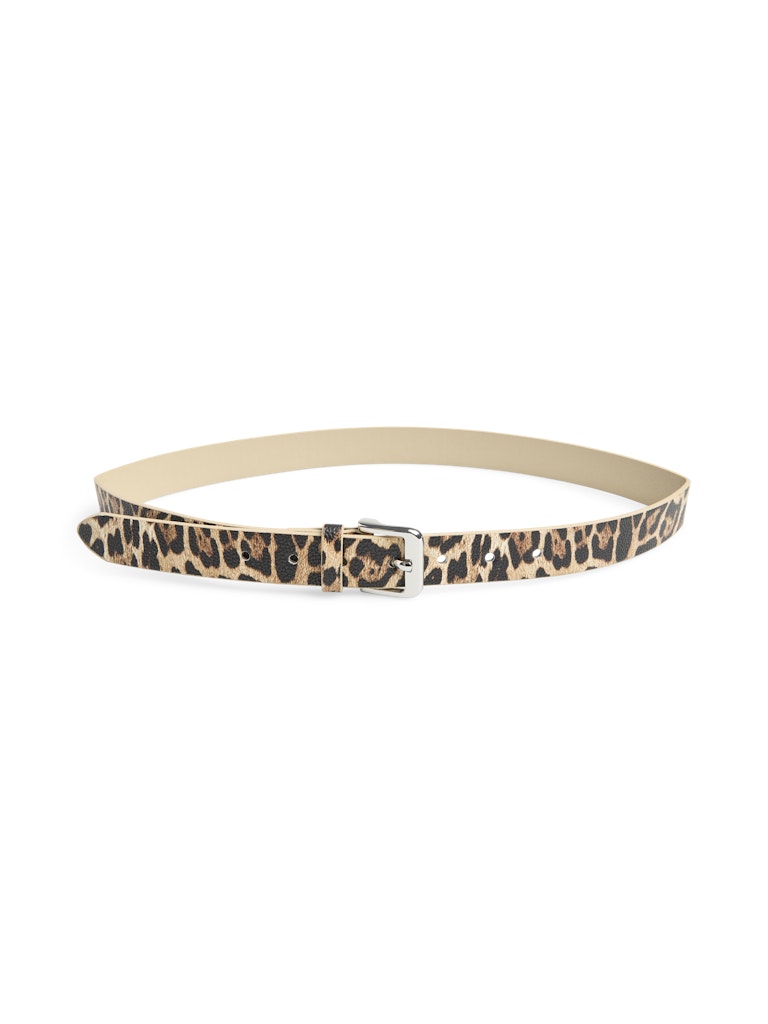 CINTURA KOPAS NERO LEOPARDATO
