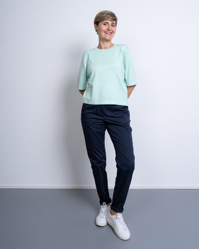 PANTALONE FEDERICA BLU