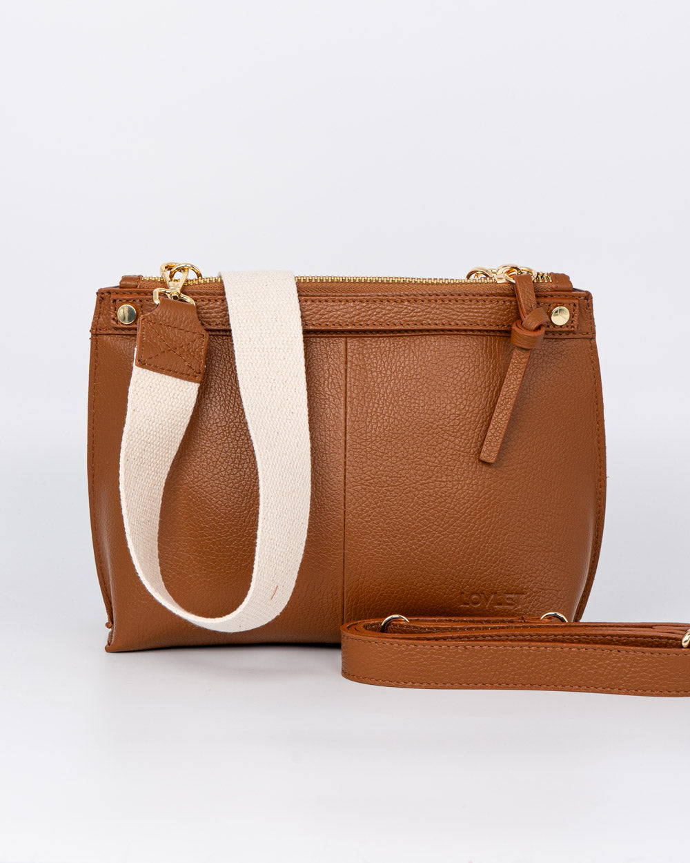 BORSA MINI SOFY PELLE CUOIO SCURO