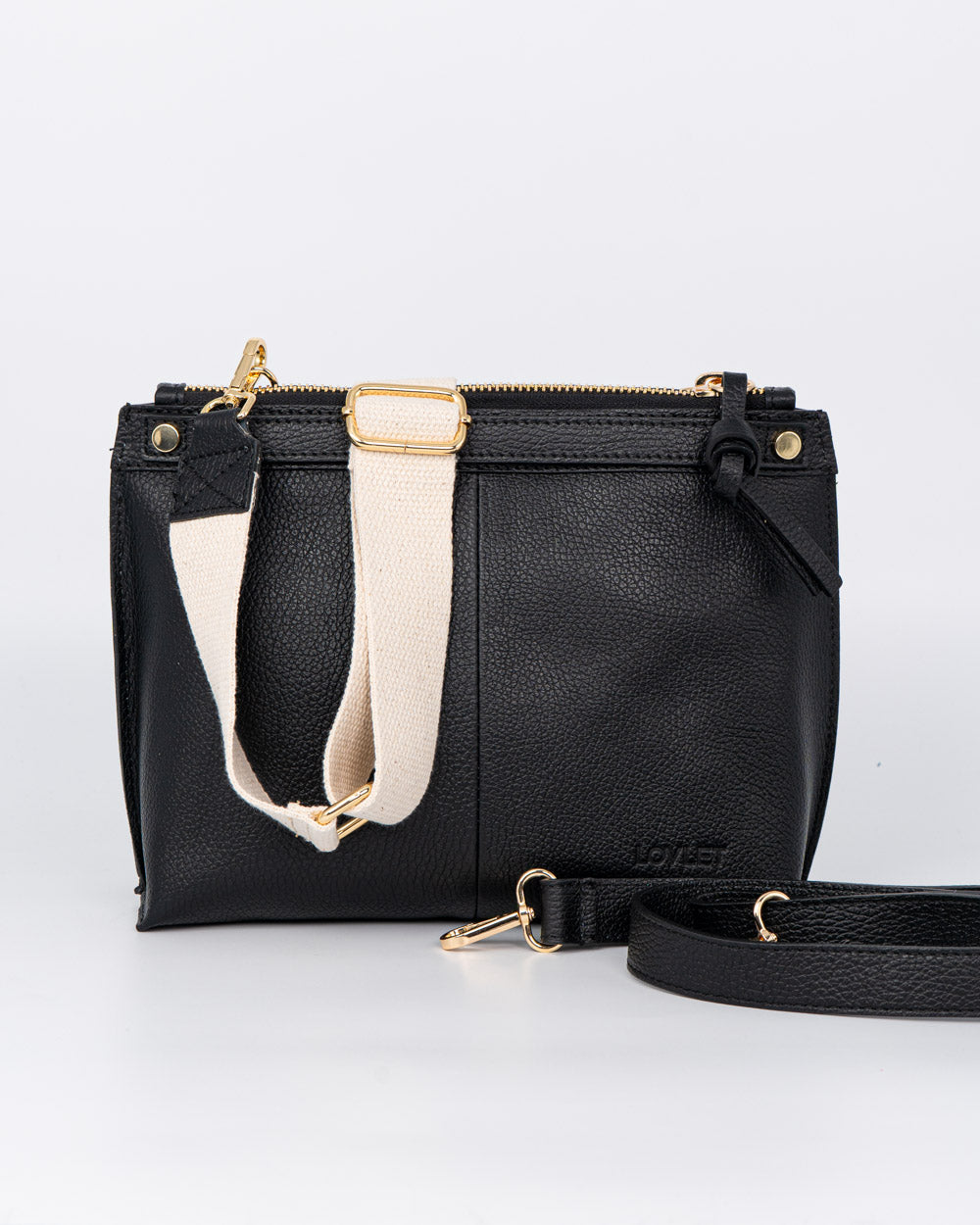 BORSA MINI SOFY PELLE NERO