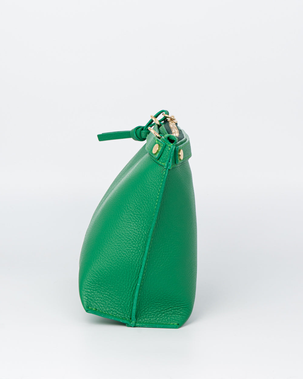 BORSA MINI SOFY PELLE VERDE BANDIERA