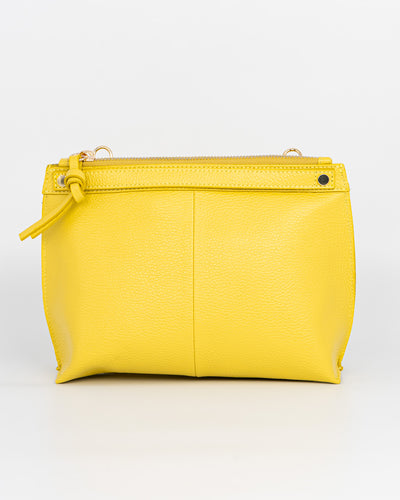 BORSA MINI SOFY PELLE GIALLO