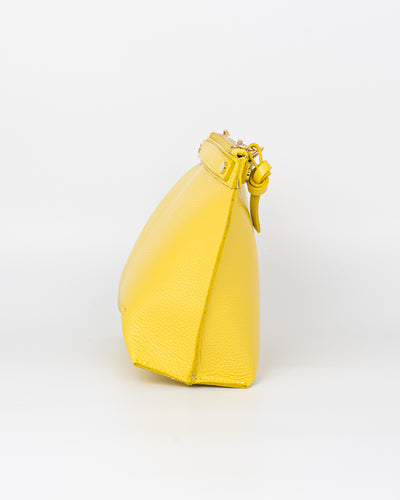 BORSA MINI SOFY PELLE GIALLO