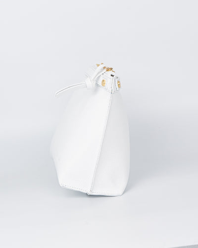 BORSA MINI SOFY PELLE BIANCO