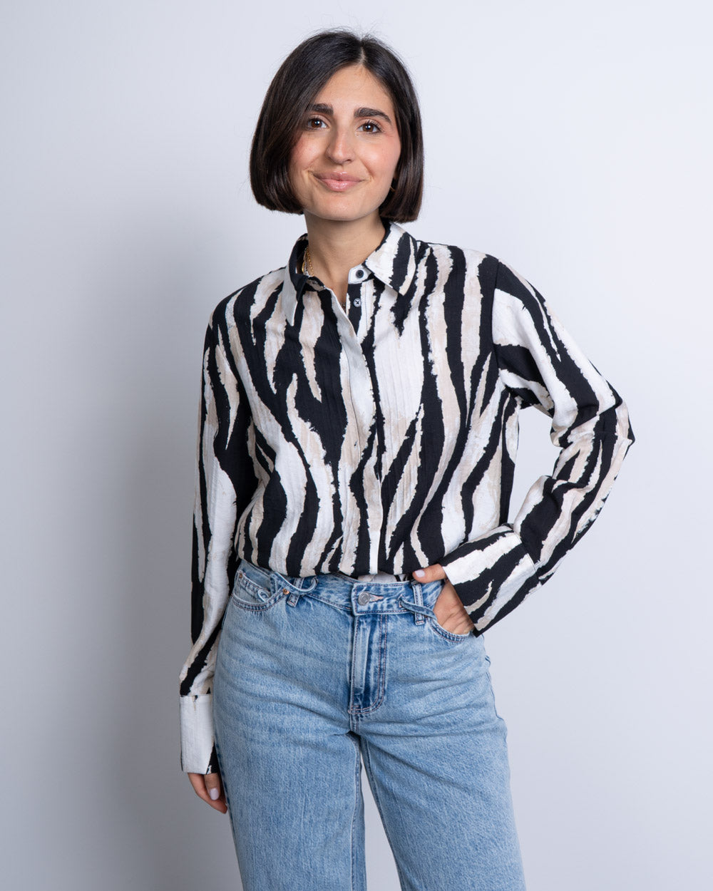 CAMICIA SARA NERO