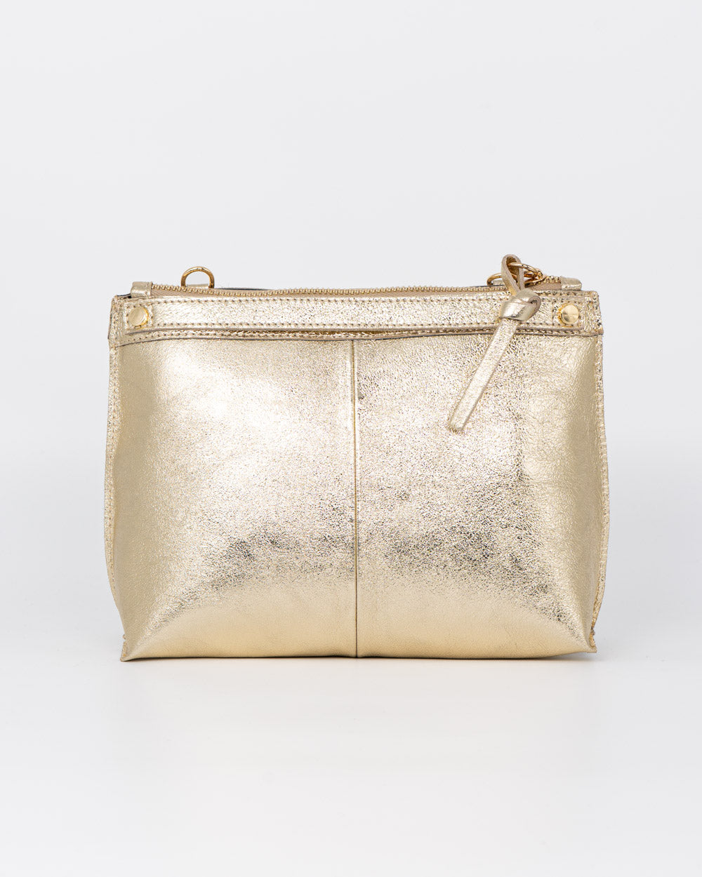 BORSA MINI SOFY METALIZZATA ORO