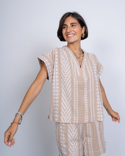 BLUSA WALDINA BEIGE
