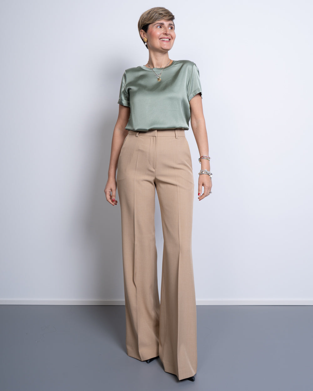 PANTALONE CARLA SABBIA
