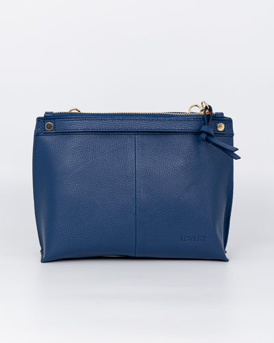 BORSA MINI SOFY PELLE BLU JEANS