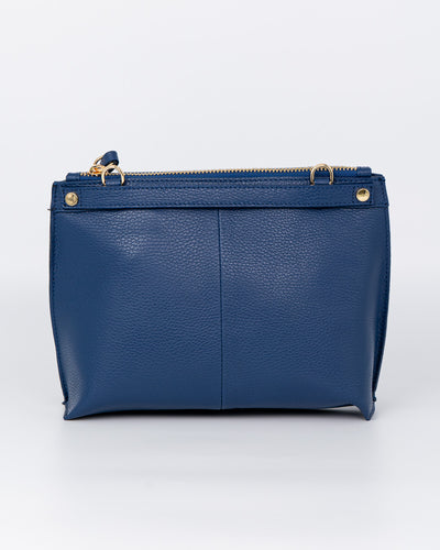 BORSA MINI SOFY PELLE BLU JEANS